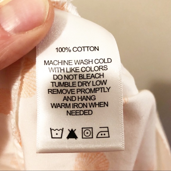 Foxcroft Seashell print non-iron shirt - Picture 7 of 7